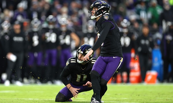Le botteur Justin Tucker est devenu la faiblesse des Baltimore Ravens